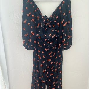 Blue life black romper. Stomach cut out. Really cute. One of my favs